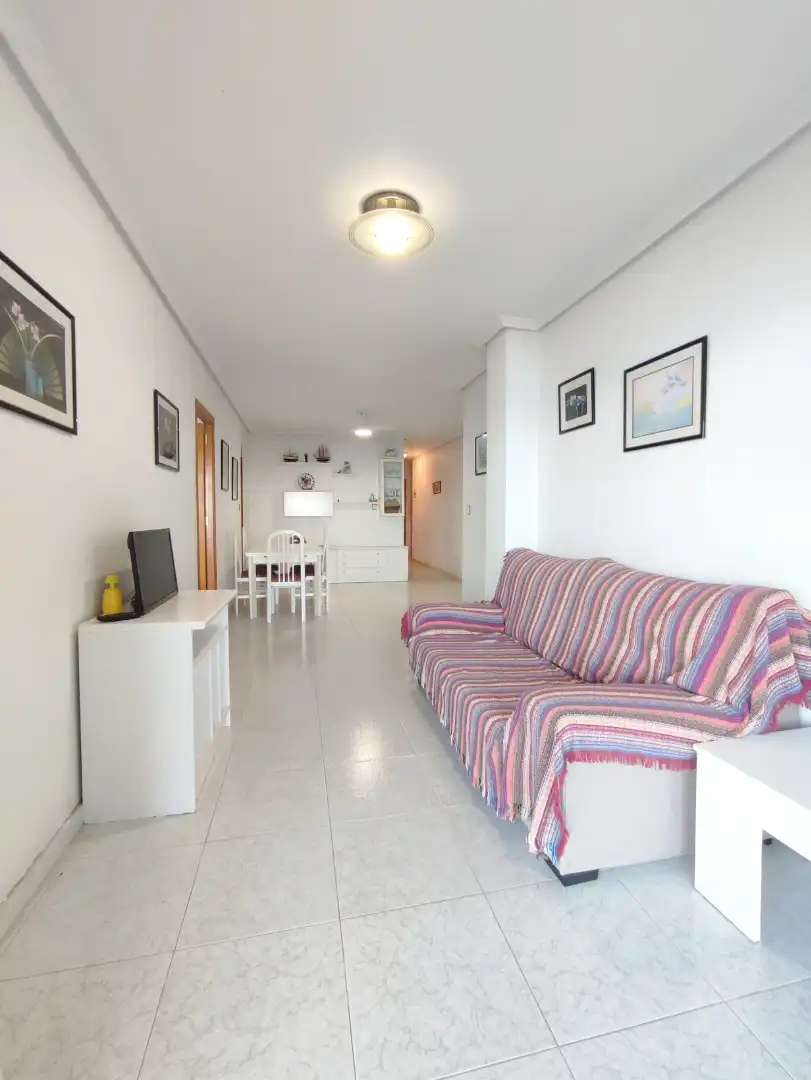 Sala de estar de Apartamento en venta en San Pedro del Pinatar con Terraza, Amueblado y Balcón