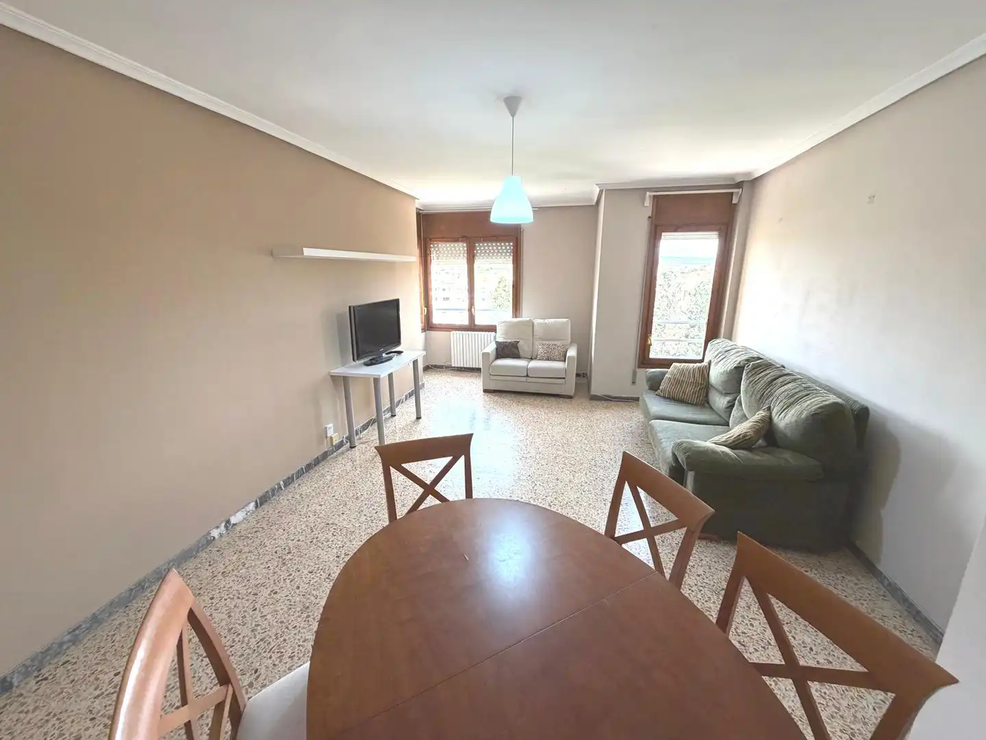 Living room of Flat for sale in Binéfar  with Heating, Storage room and Balcony