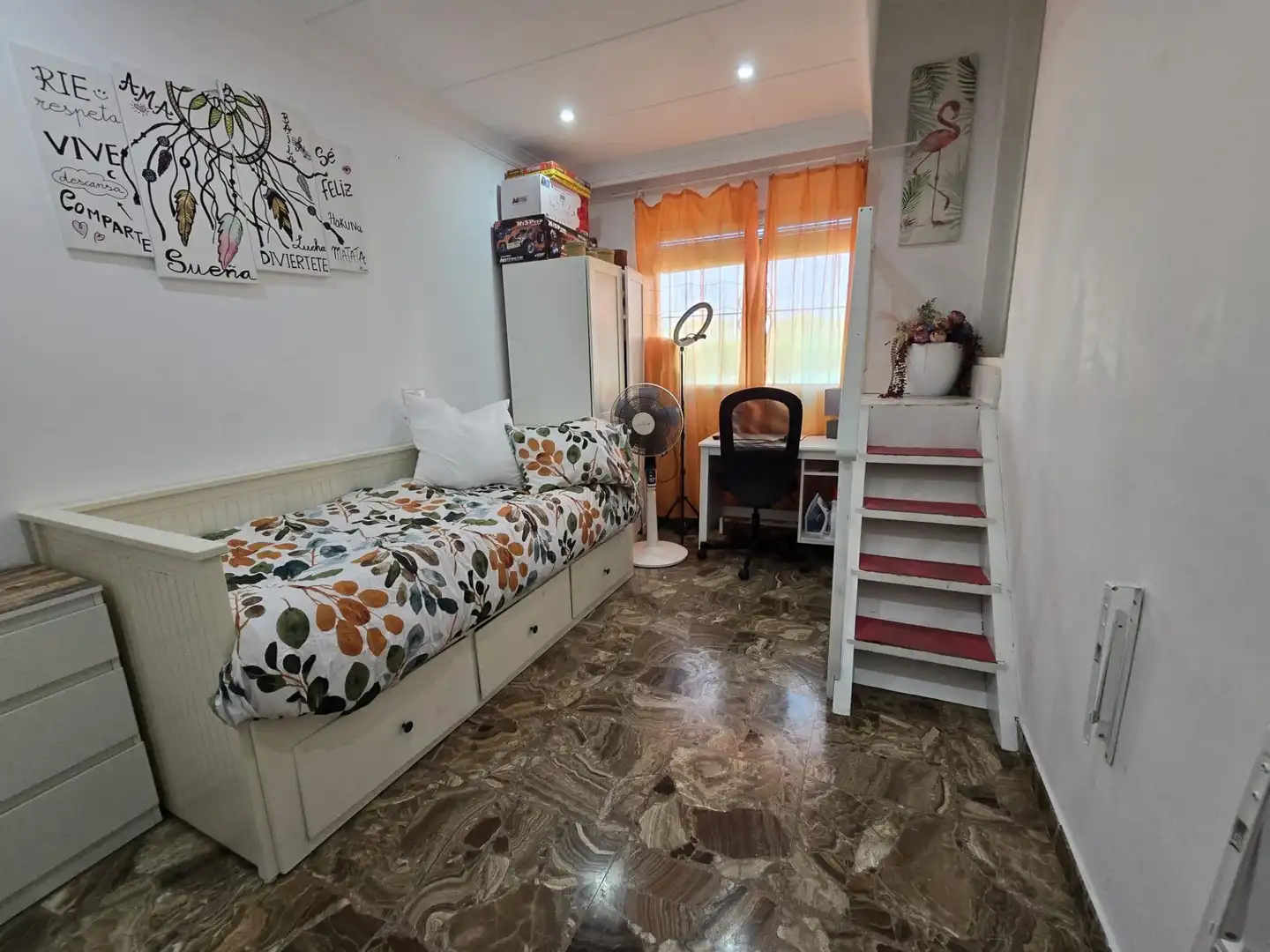 Schlafzimmer von Haus oder Chalet zum Verkauf in Llucmajor mit Klimaanlage, Privatgarten und Abstellraum