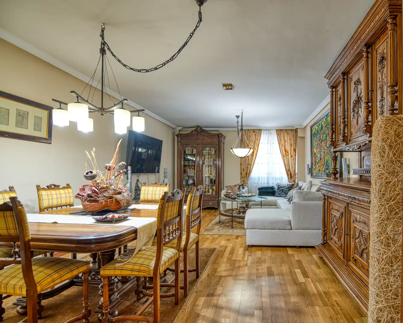 Sala de estar de Casa o chalet en venta en Ávila con Calefacción, Terraza y Trastero