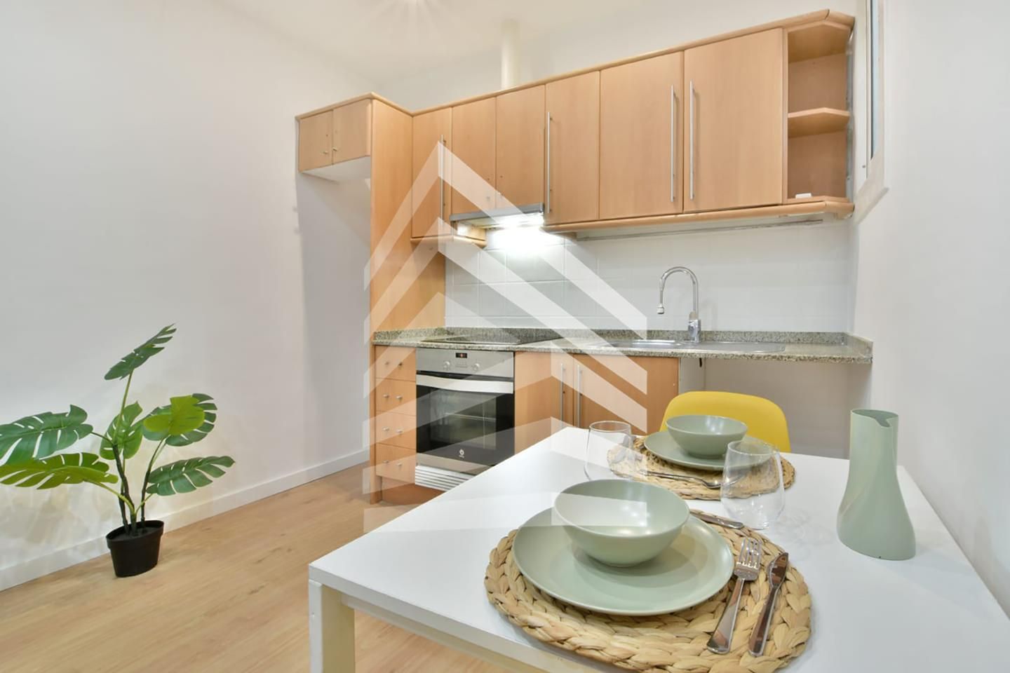 Kitchen of Study for sale in  Barcelona Capital  with Heating, Parquet flooring and Furnished