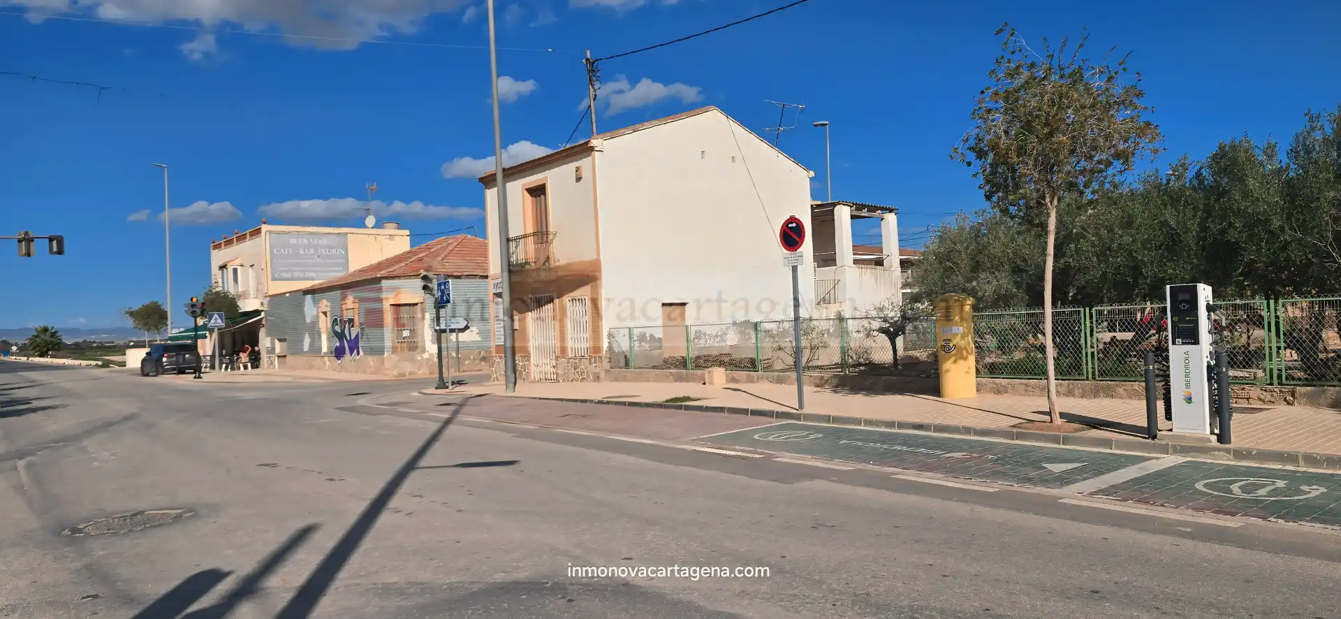 Vista exterior de Casa o chalet en venta en Cartagena con Aire acondicionado, Jardín privado y Terraza