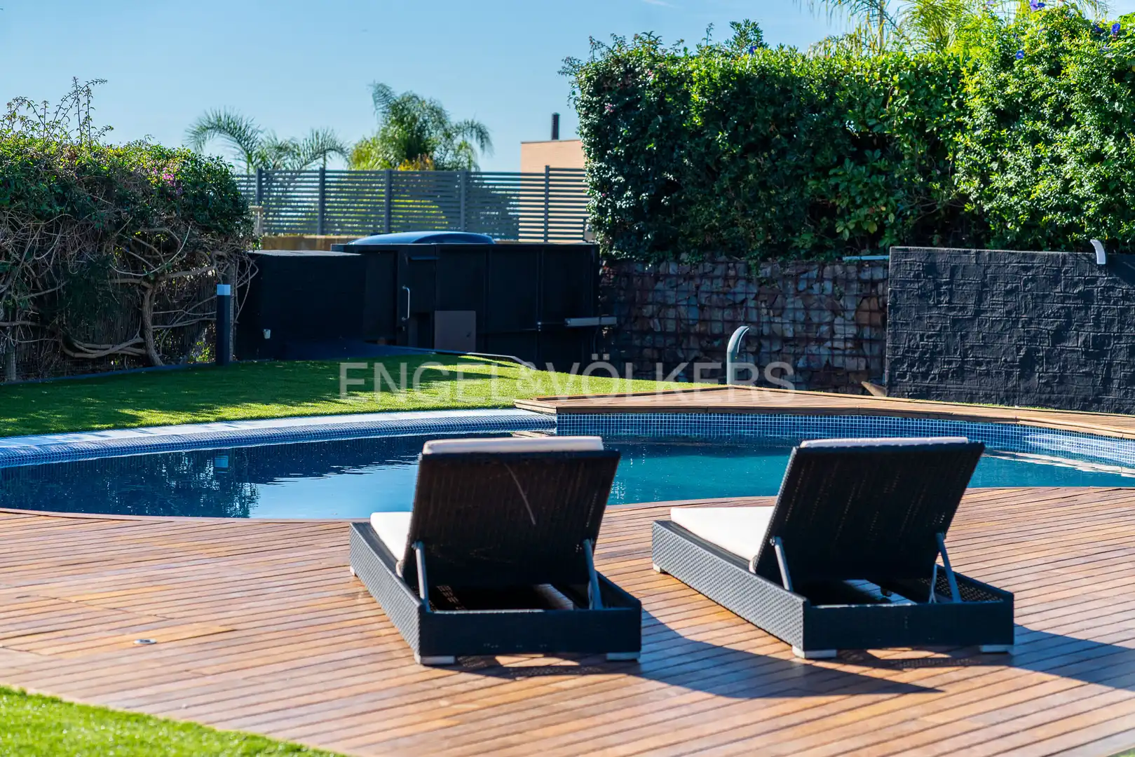 Piscina de Casa o chalet en venta en Sant Vicenç de Montalt con Calefacción, Jardín privado y Parquet