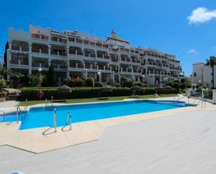 Exterior view of Flat for sale in Mijas  with Air Conditioner, Terrace and Community pool
