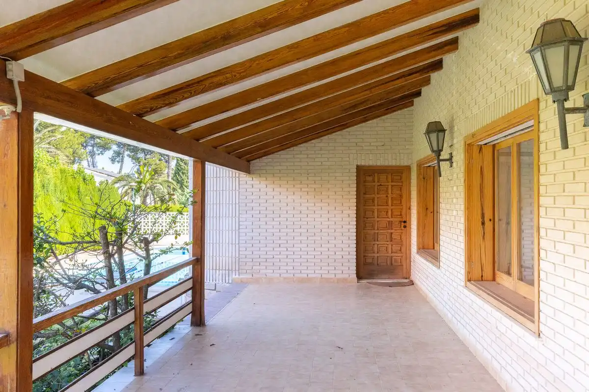 Terrassa de Casa o xalet en venda en L'Eliana amb Aire condicionat, Calefacció i Piscina