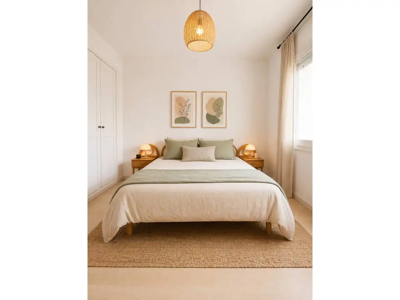 Schlafzimmer von Wohnung zum Verkauf in Cerdanyola del Vallès mit Heizung, Parkett und Balkon