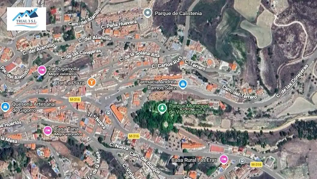 Vista exterior de Piso en venta en Valdelaguna con Balcón