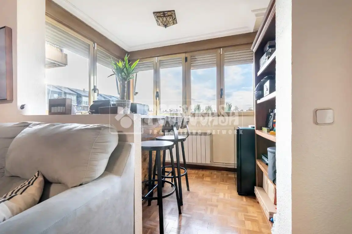 Sala de estar de Piso en venta en Las Rozas de Madrid con Terraza y Trastero
