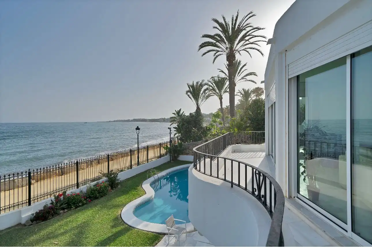 Terrace of Houses for rent in Marbella  with Air Conditioner, Private garden and Terrace