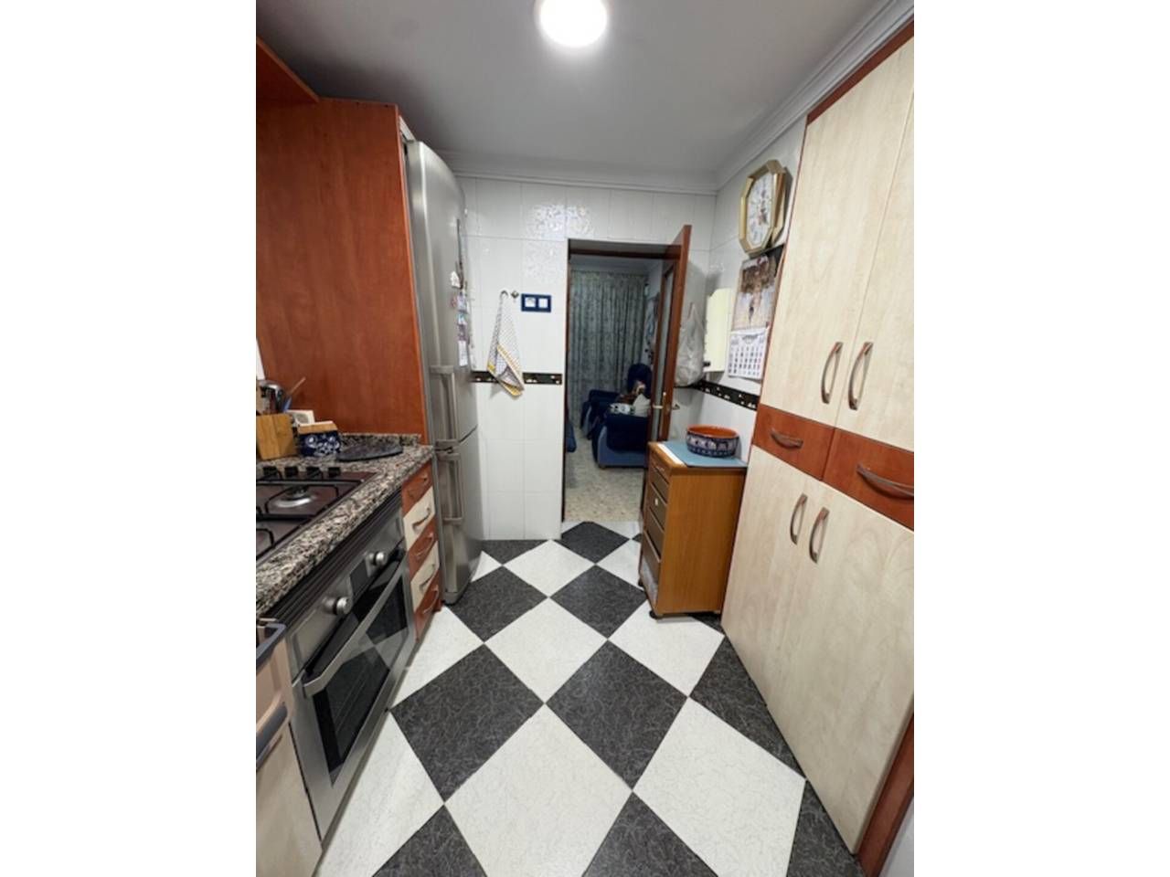Kitchen of Flat for sale in  Huelva Capital  with Air Conditioner