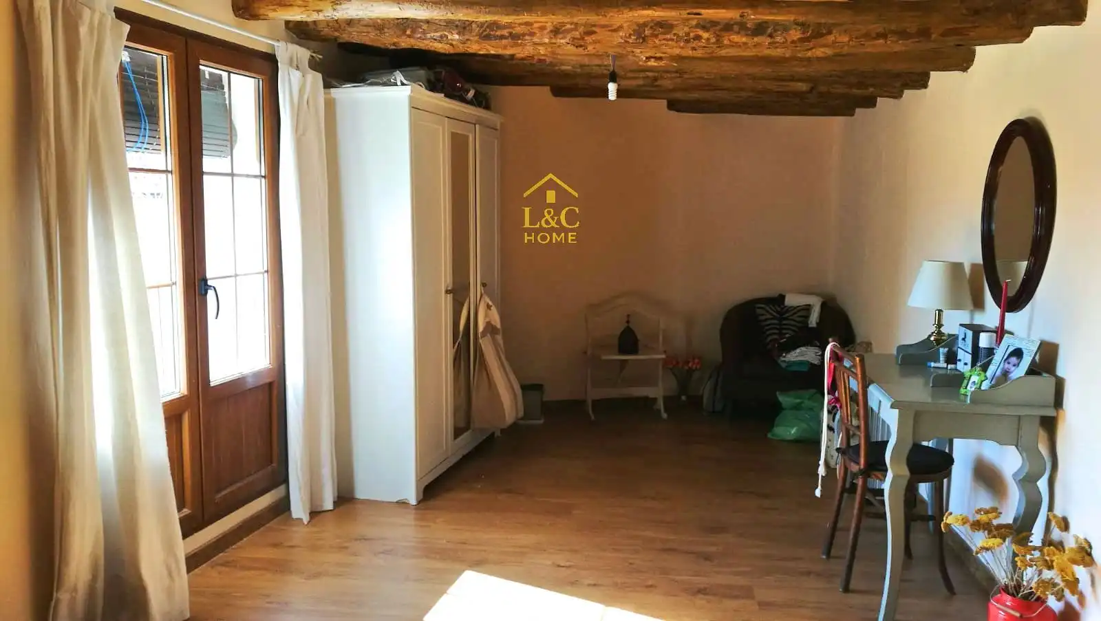 Sala d'estar de Casa o xalet en venda en Almazul amb Jardí privat
