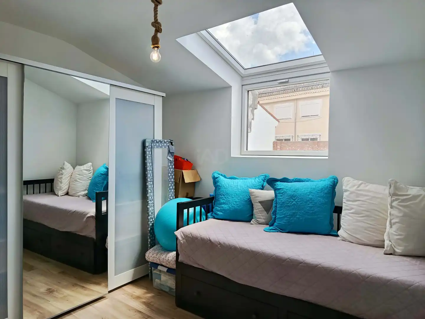 Bedroom of Houses for sale in Meco  with Air Conditioner, Heating and Terrace