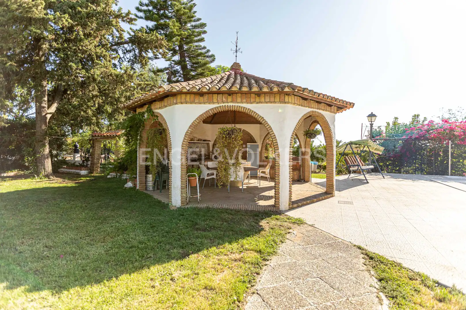 Jardín de Finca rústica en venta en El Rompido con Aire acondicionado, Calefacción y Jardín privado