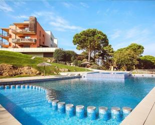 Swimming pool of Flat for sale in Lloret de Mar  with Air Conditioner, Heating and Private garden