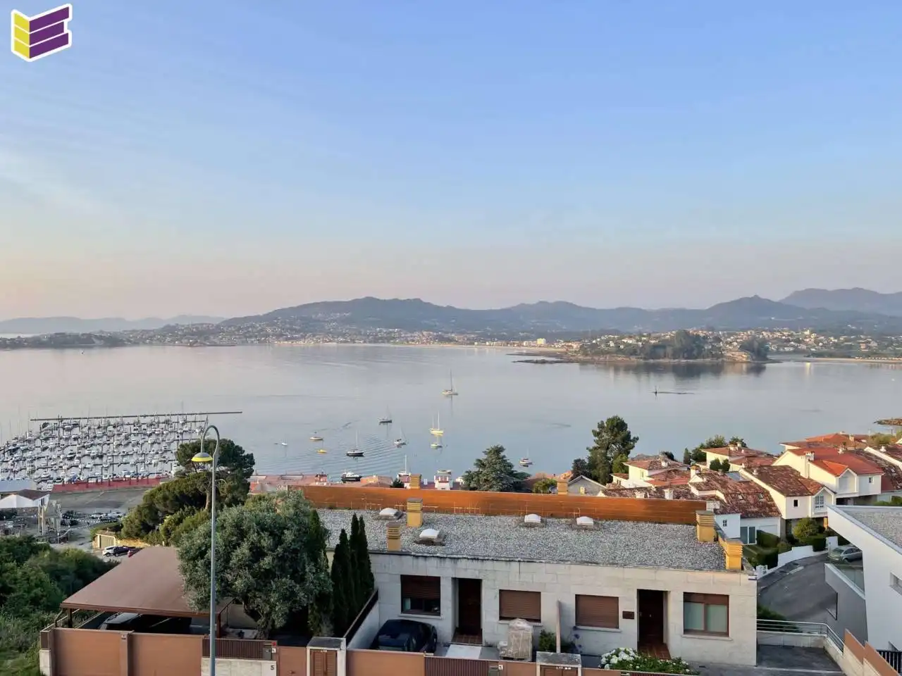 Vista exterior de Pis en venda en Baiona amb Terrassa, Traster i Balcó
