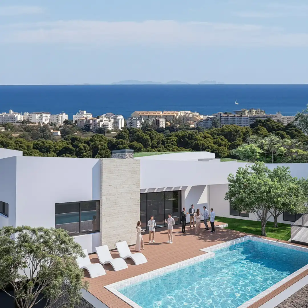 Terrassa de Casa o xalet en venda en Centro ciudad