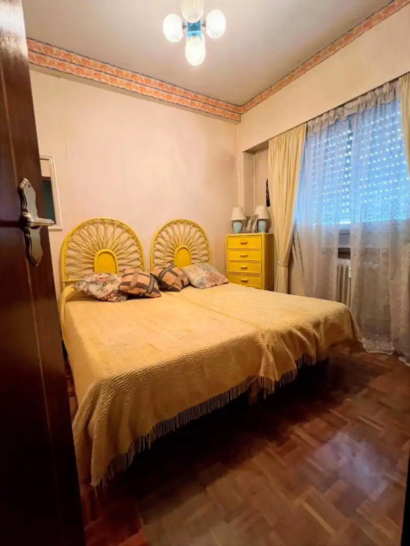 Schlafzimmer von Wohnung zum Verkauf in Madrid mit Heizung, Parkett und Terrasse