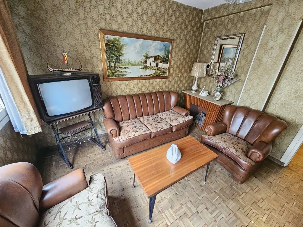 Sala de estar de Piso en venta en Avilés
