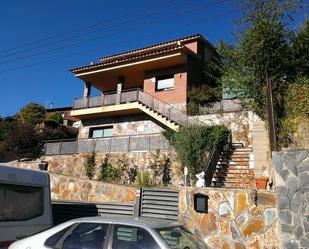 Exterior view of Single-family semi-detached for sale in Santa Maria de Palautordera