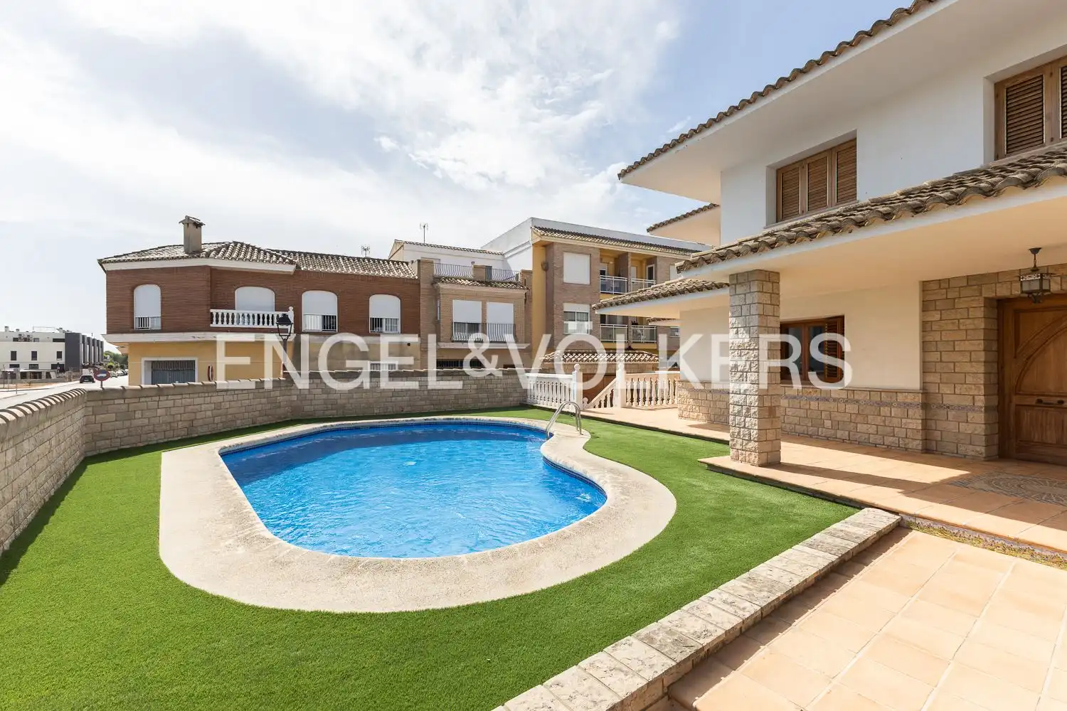 Swimming pool of Houses for sale in Favara  with Heating, Private garden and Swimming Pool