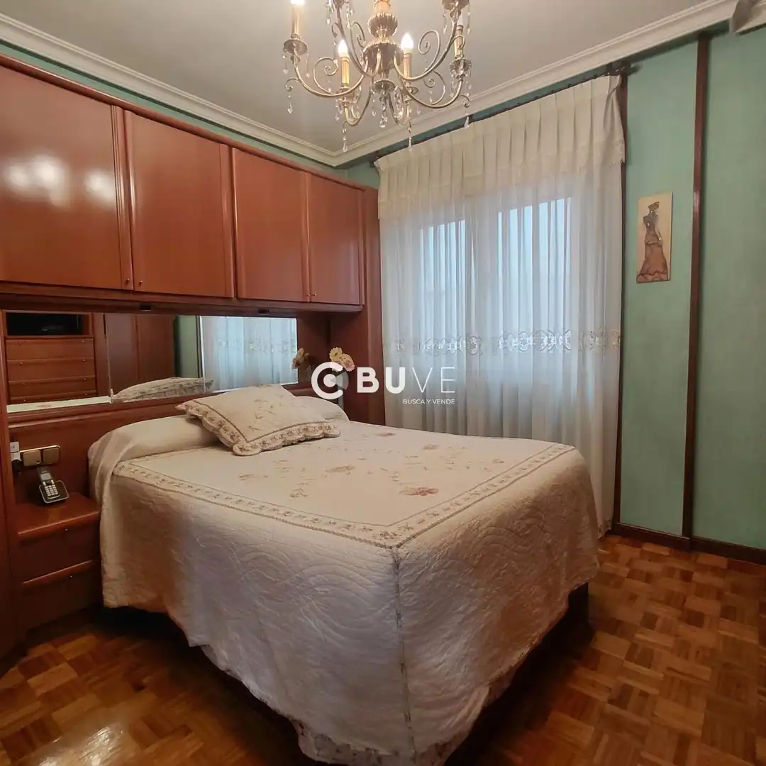 Bedroom of Flat for sale in Langreo  with Heating, Terrace and Storage room