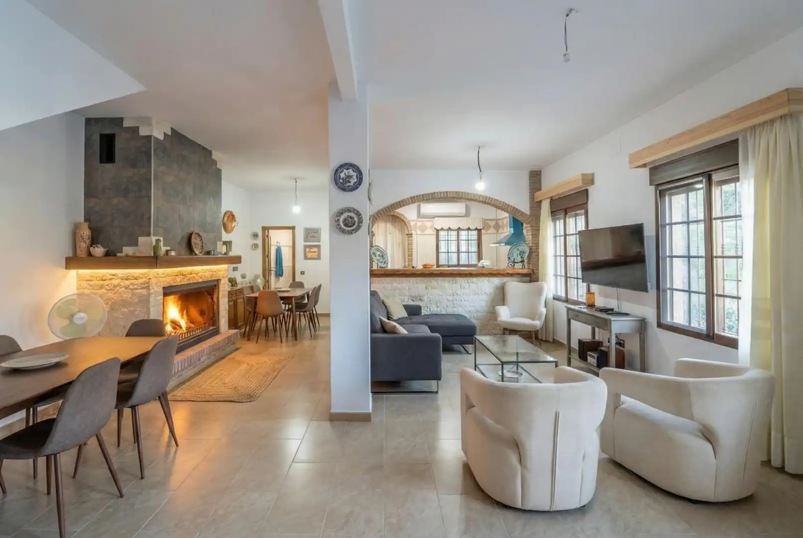 Sala de estar de Casa o chalet en venta en Los Guájares