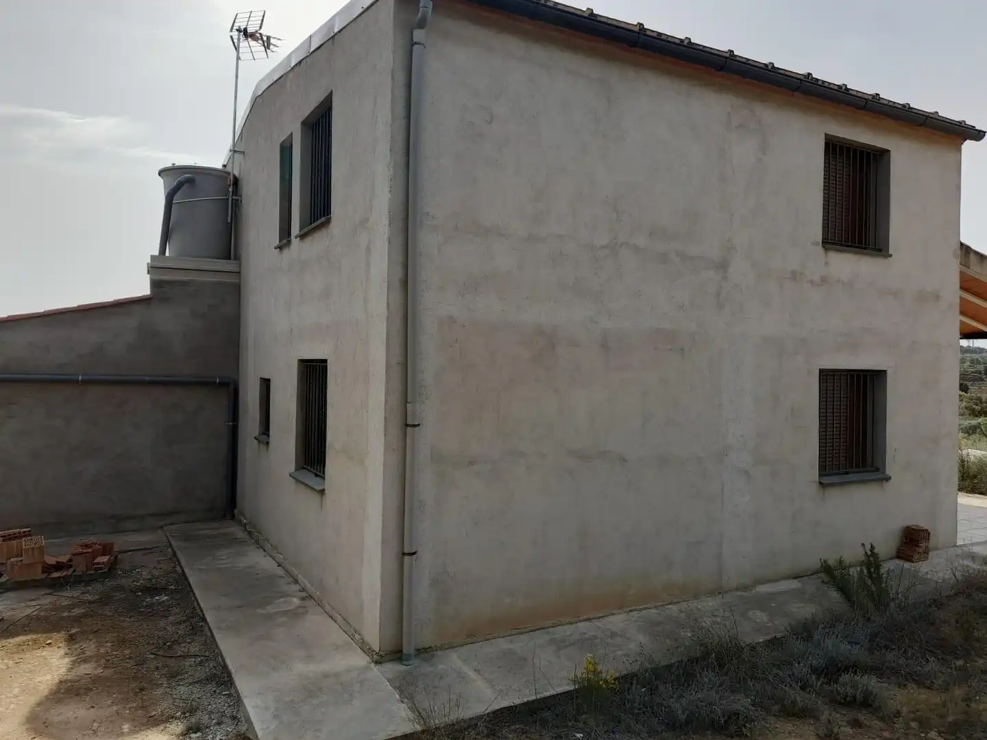 Vista exterior de Casa o chalet en venta en Batea con Trastero y Amueblado