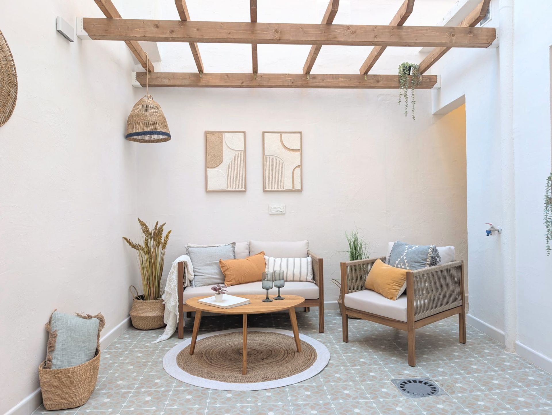 Terrassa de Casa adosada en venda en Mataró amb Aire condicionat, Calefacció i Parquet