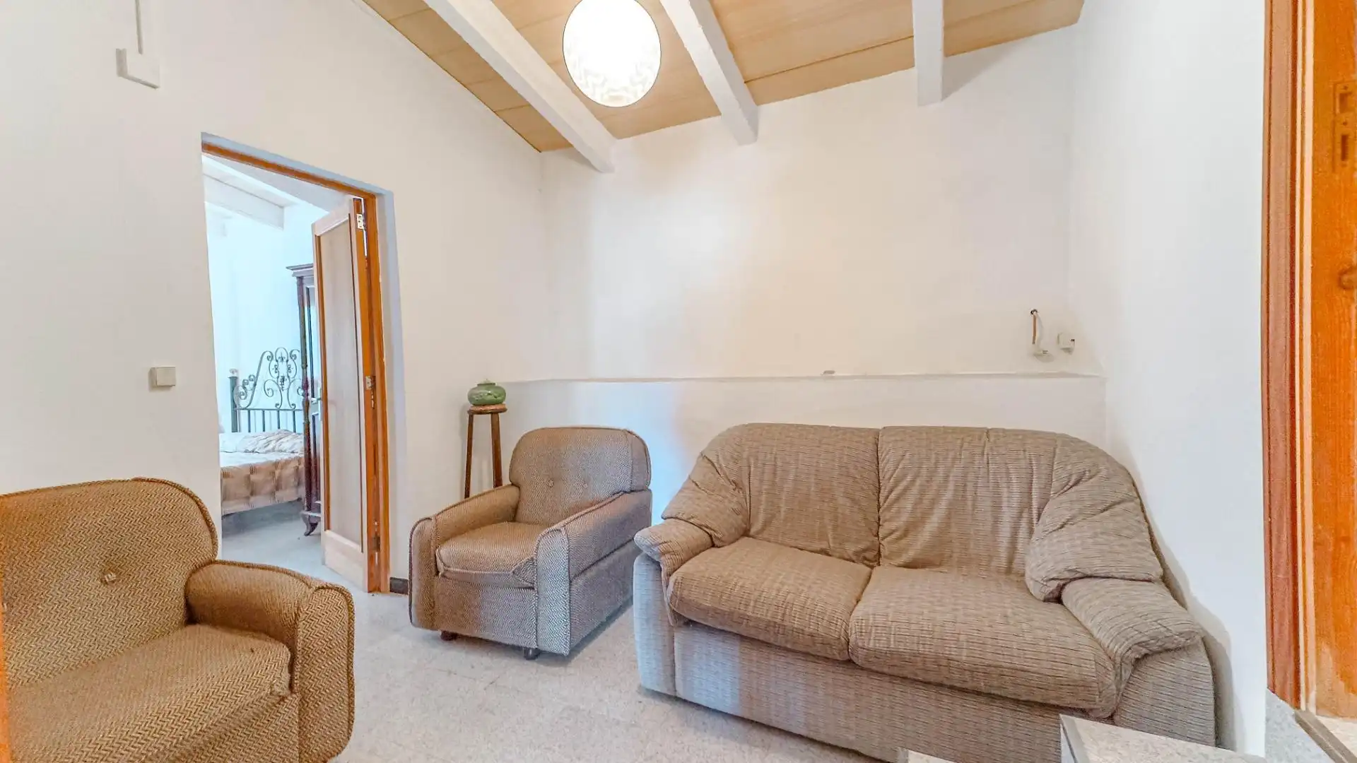 Living room of Country homes for sale in Puigpunyent  with Heating, Private garden and Terrace