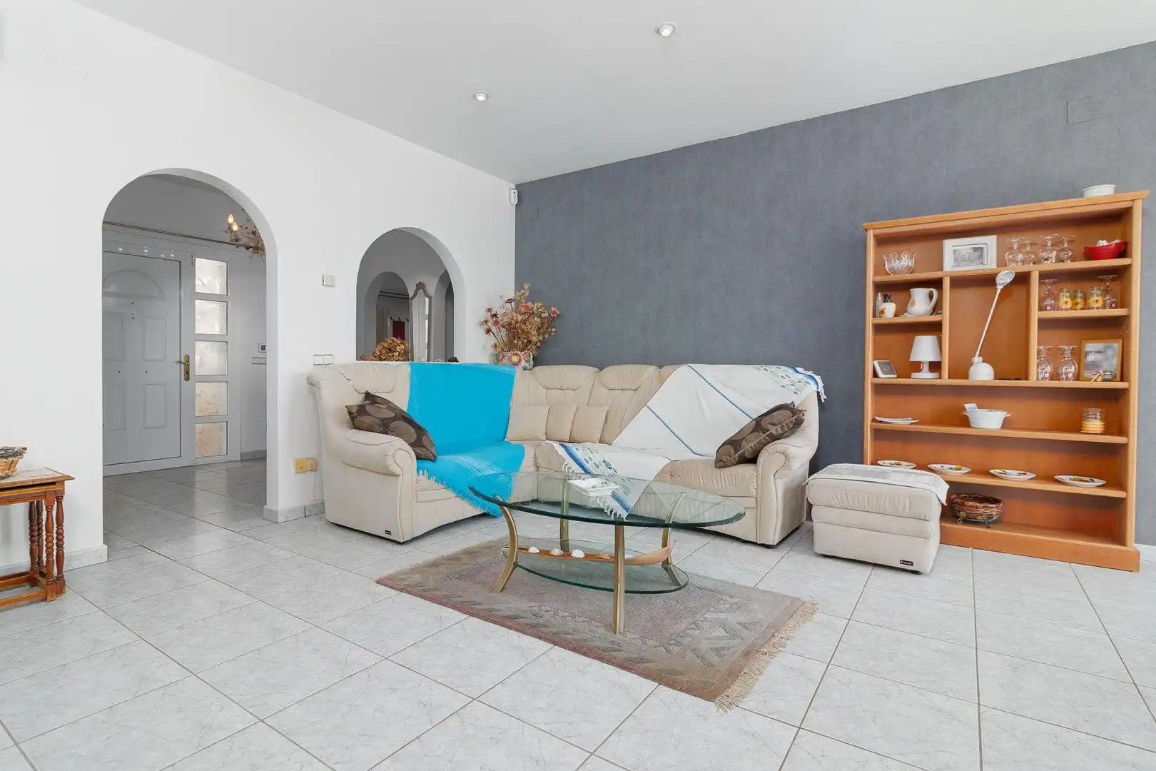 Sala d'estar de Casa o xalet en venda en Roses amb Aire condicionat, Calefacció i Terrassa