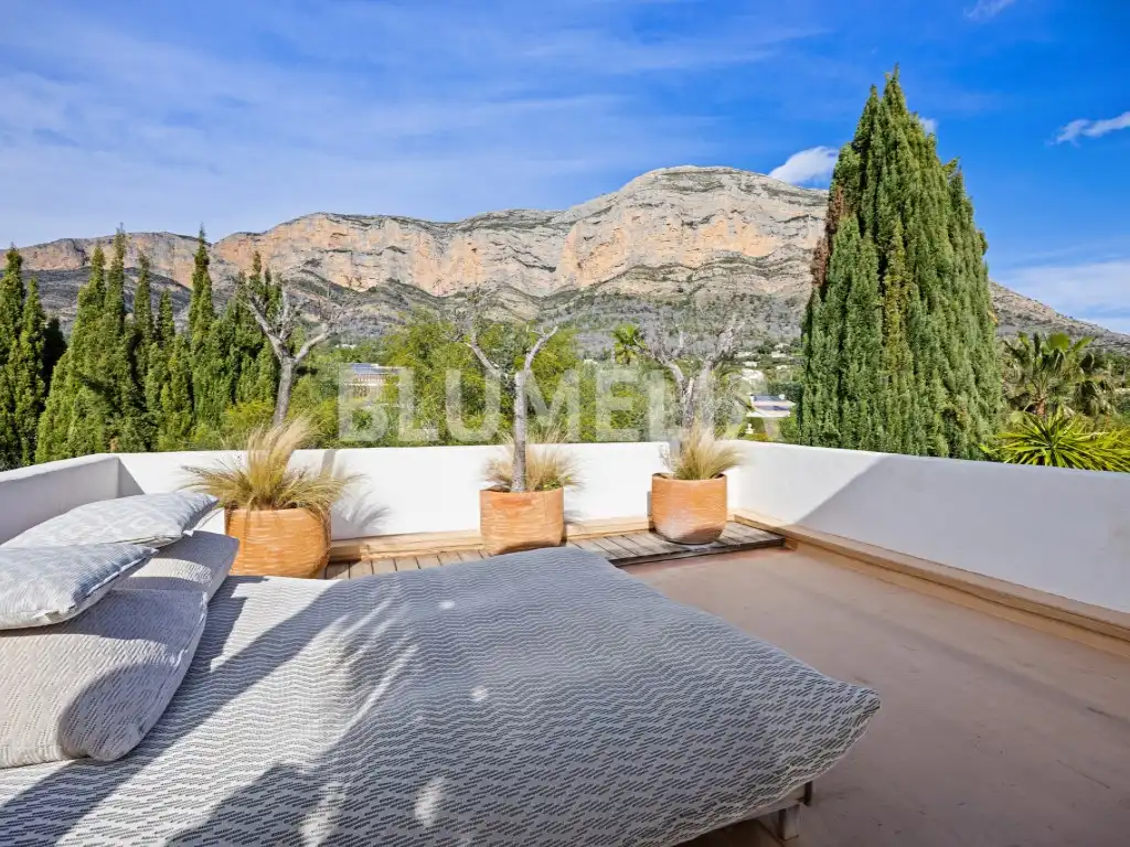 Terraza de Casa o chalet en venta en Jávea / Xàbia con Aire acondicionado, Jardín privado y Terraza