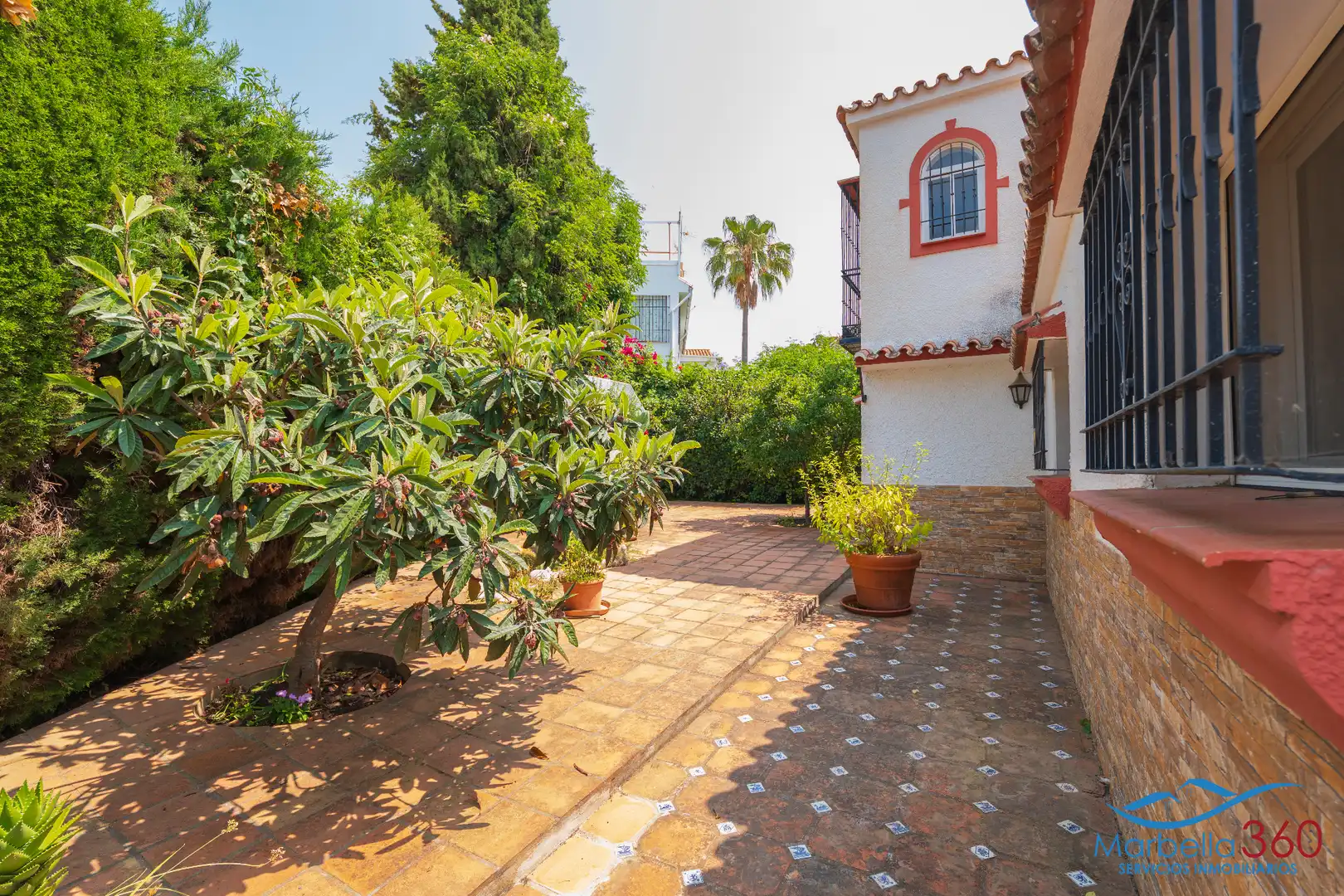 Jardín de Casa o chalet en venta en Marbella con Aire acondicionado, Jardín privado y Terraza
