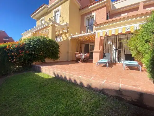 Garden of Houses for sale in Islantilla  with Air Conditioner, Terrace and Storage room