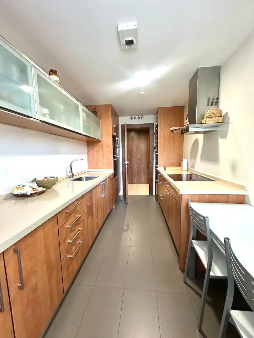 Kitchen of Flat for sale in Madrid  with Air Conditioner, Heating and Storage room