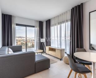 Sala d'estar de Apartament de lloguer en  Barcelona Capital amb Aire condicionat, Calefacció i Terrassa