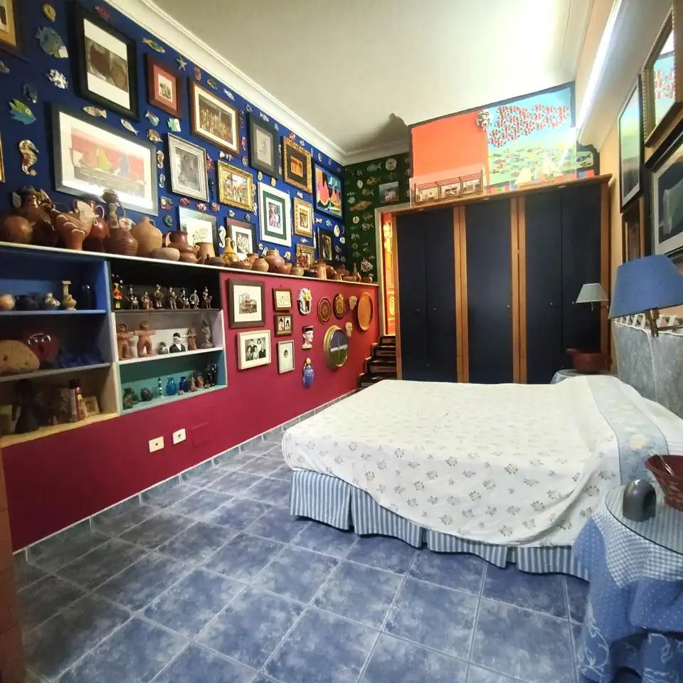 Schlafzimmer von Haus oder Chalet zur Miete in Mogán mit Privatgarten, Terrasse und Abstellraum