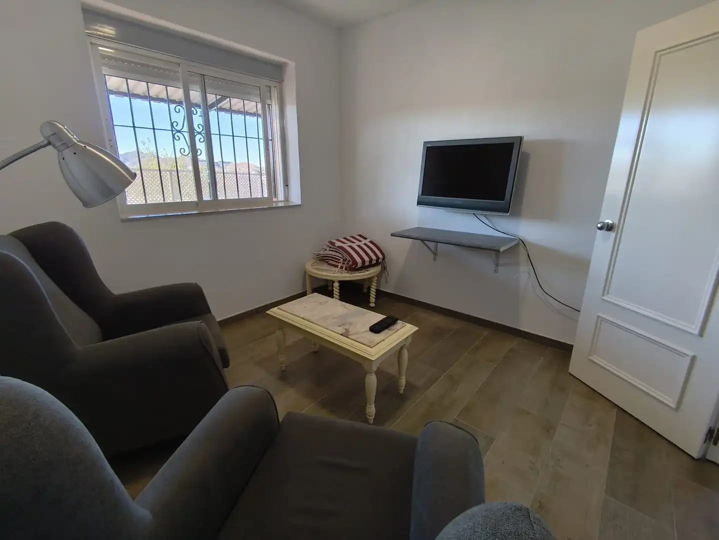 Sala de estar de Casa adosada de alquiler en Cartagena con Jardín privado, Amueblado y Horno