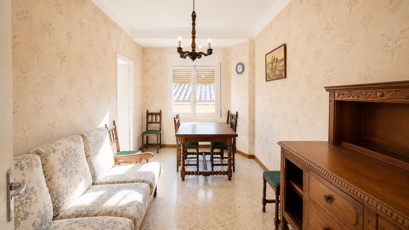 Comedor de Finca rústica en venta en Vallbona de Les Monges con Terraza