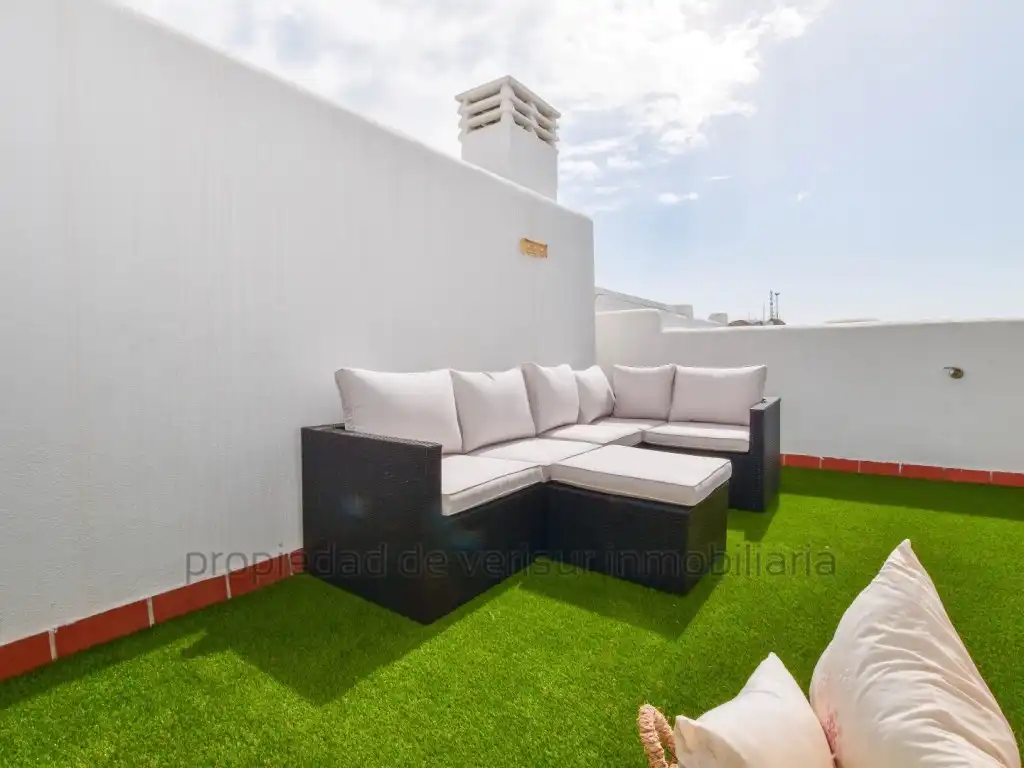 Terraza de Apartamento de alquiler en Vera