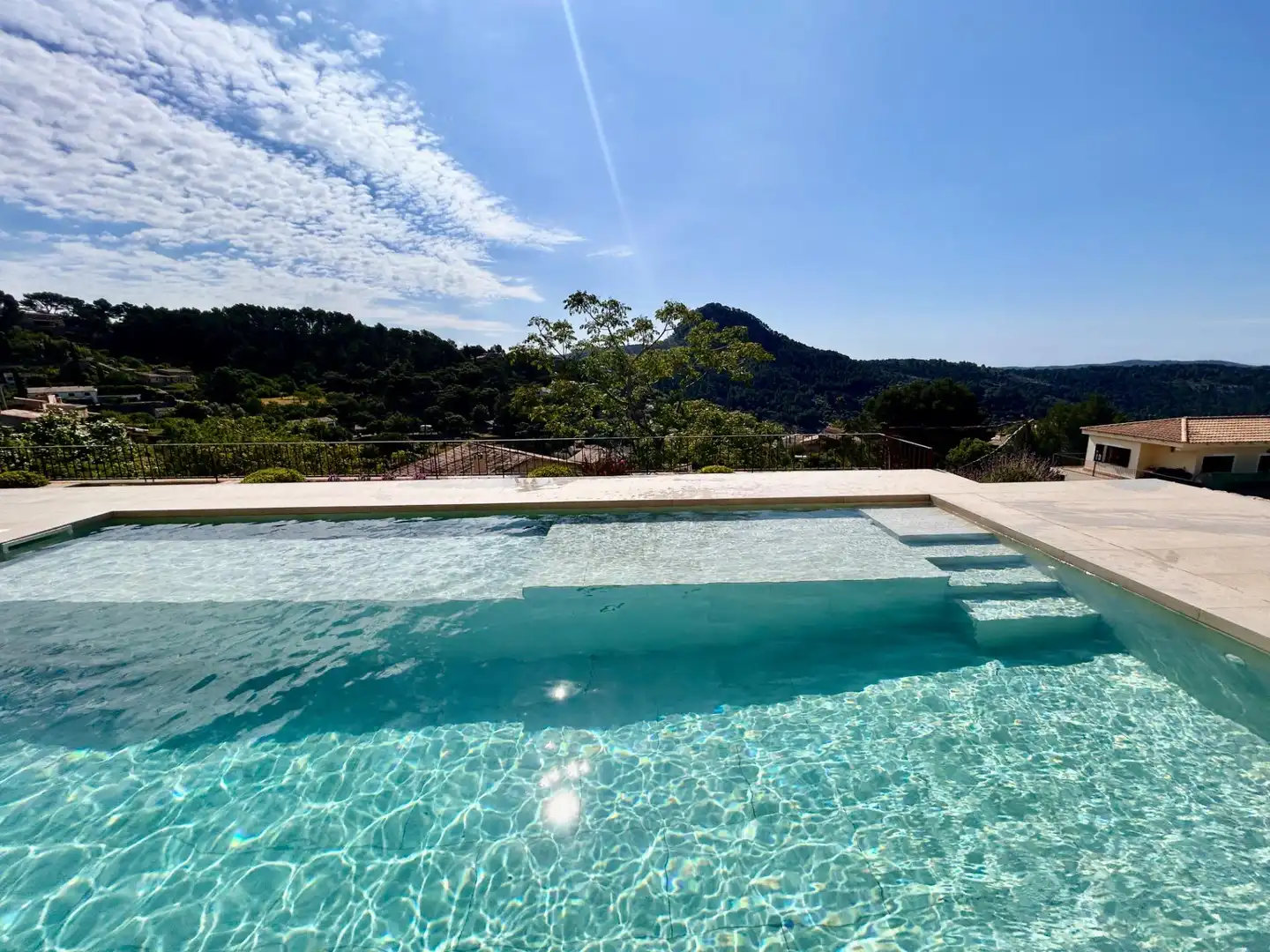 Piscina de Casa o chalet de alquiler en Puigpunyent con Jardín privado, Terraza y Piscina comunitaria