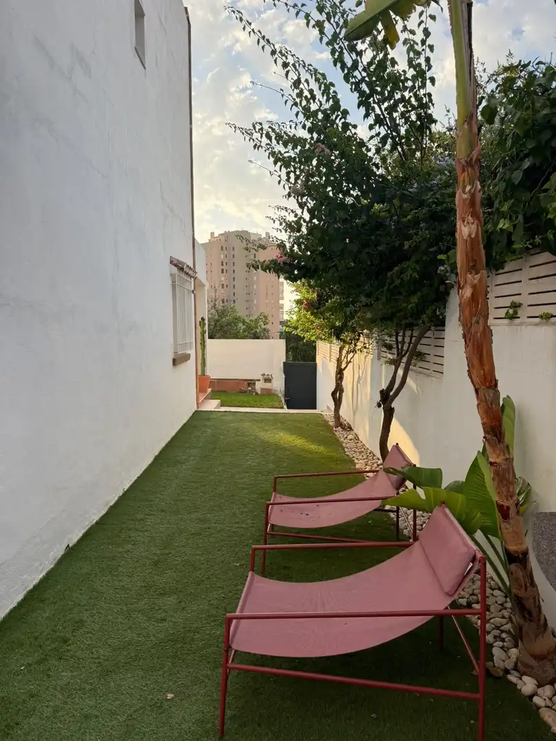 Terrassa de Casa adosada de lloguer en Playamar - Benyamina