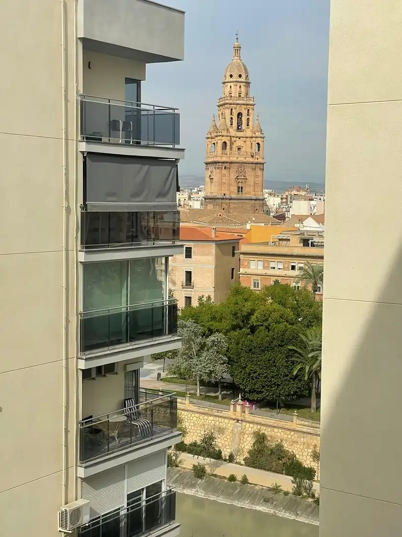Vista exterior de Pis en venda en Murcia amb Aire condicionat