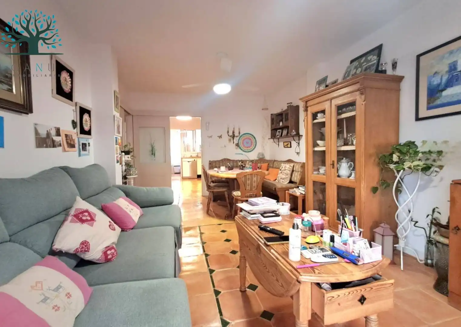 Sala de estar de Planta baja en venta en Cartagena con Aire acondicionado, Jardín privado y Terraza