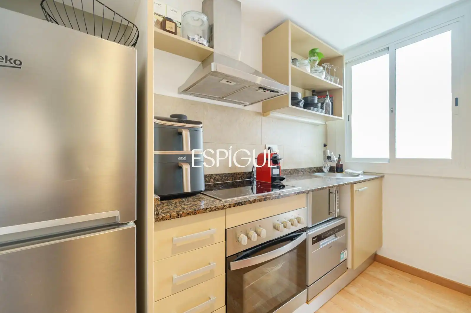 Küche von Wohnung zur Miete in Sants - Montjuïc