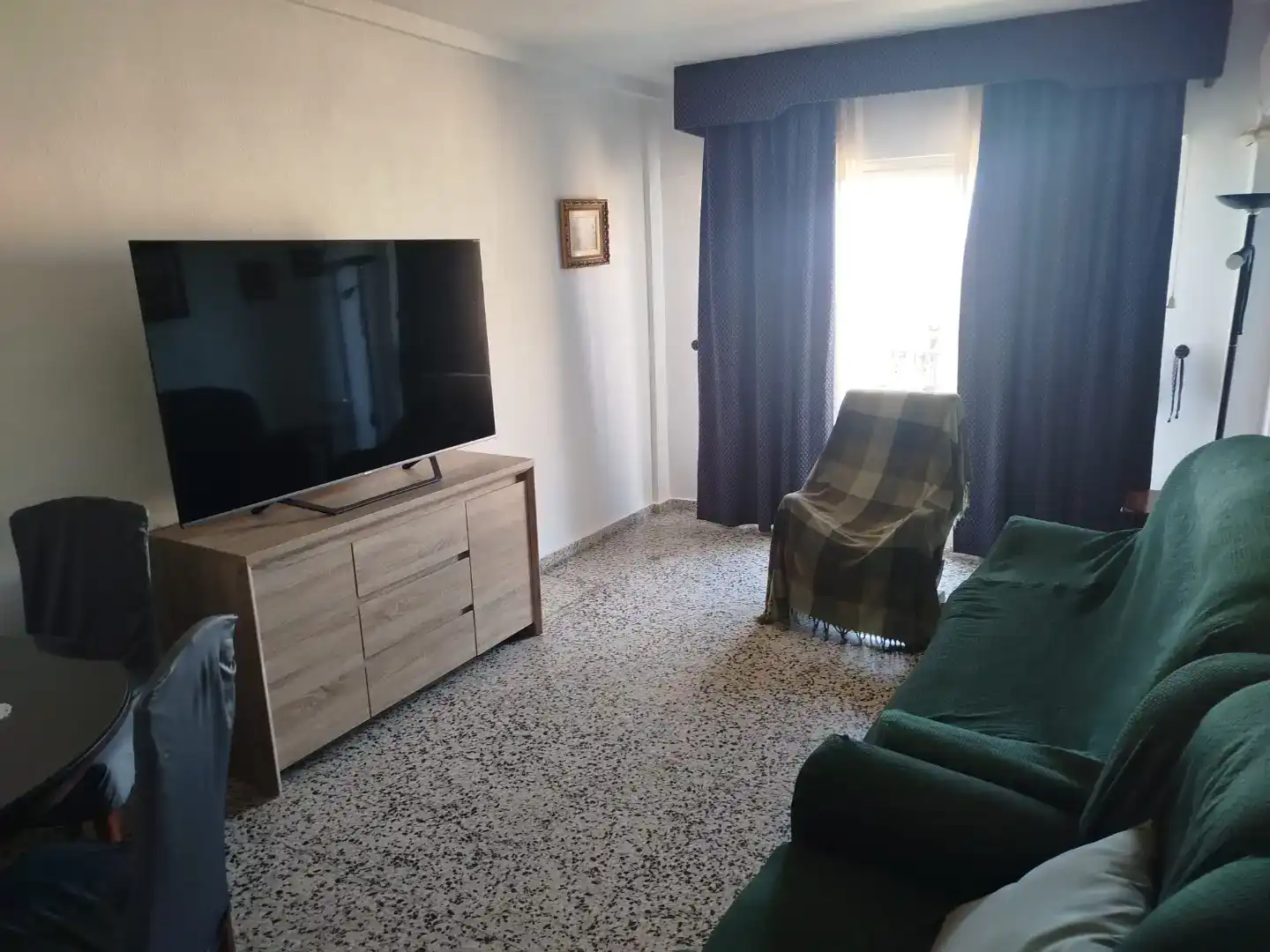 Sala d'estar de Pis en venda en  Granada Capital amb Aire condicionat i Balcó