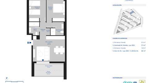 Photo 2 from new construction home in Flat for sale in Ocira  Parcela M, Arico, Santa Cruz de Tenerife