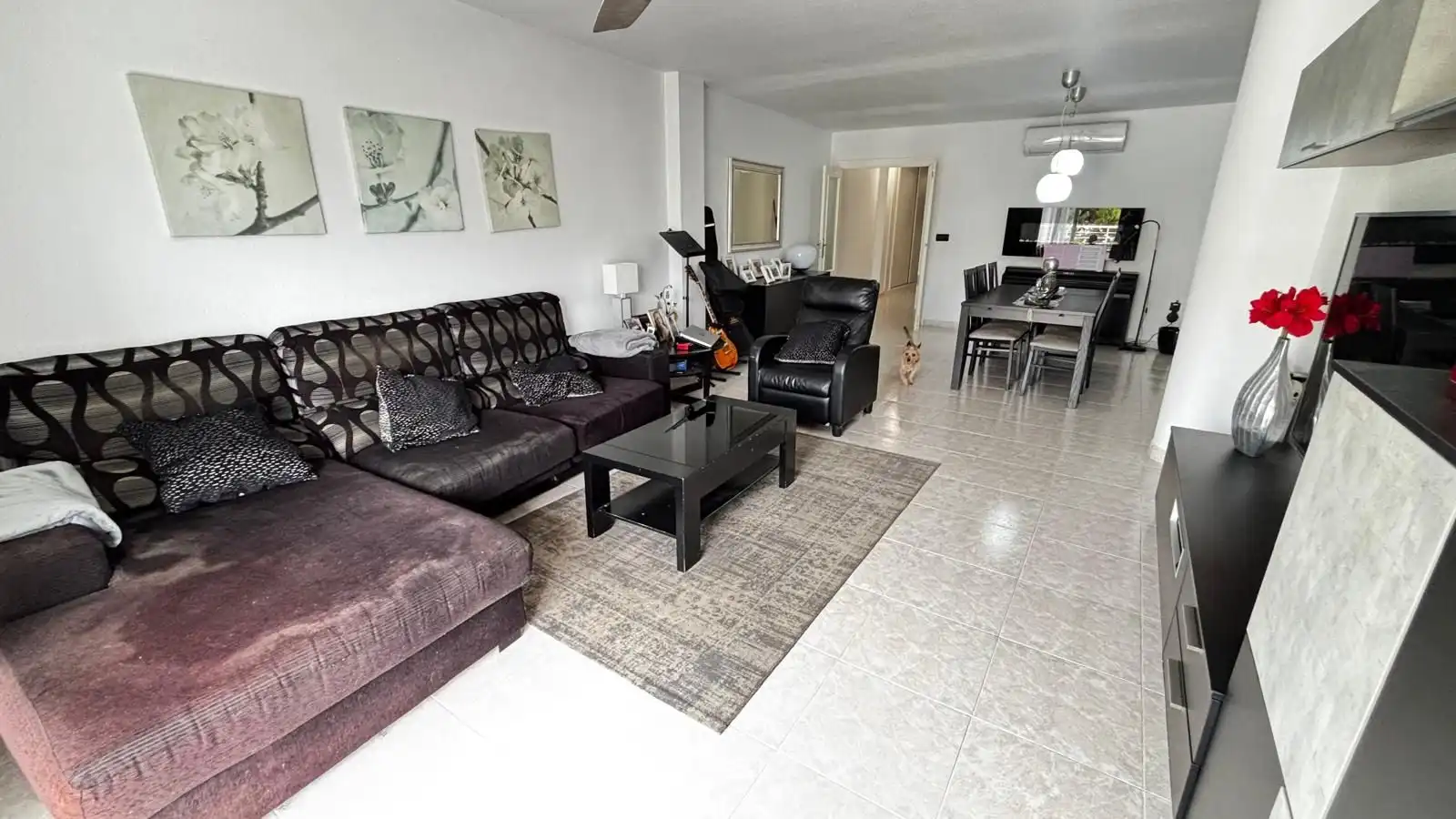 Sala d'estar de Pis en venda en Altea amb Aire condicionat i Terrassa