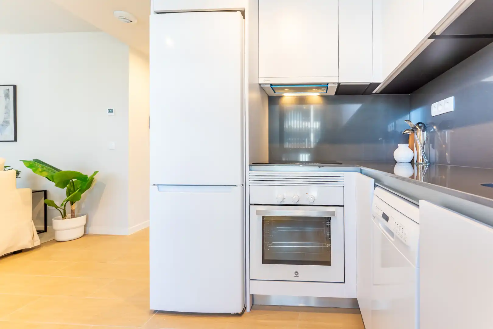 Kitchen of Flat for rent in Alcalá de Henares  with Air Conditioner, Private garden and Terrace