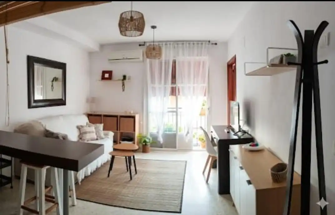 Living room of Apartments for rent in Badajoz  with Air Conditioner and Furnished