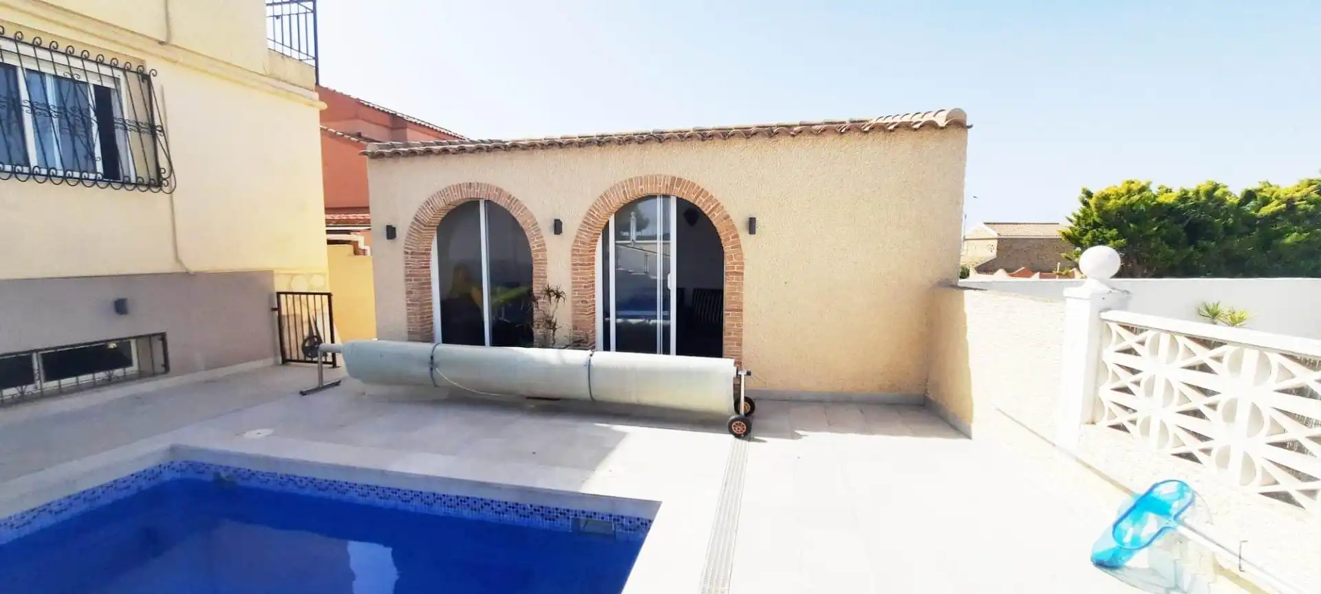 Piscina de Casa o chalet en venta en Mazarrón con Aire acondicionado, Calefacción y Jardín privado
